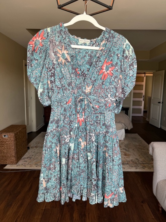 Ulla Johnson Dresses & Skirts - Ulla Johnson Teal Floral Printed Top